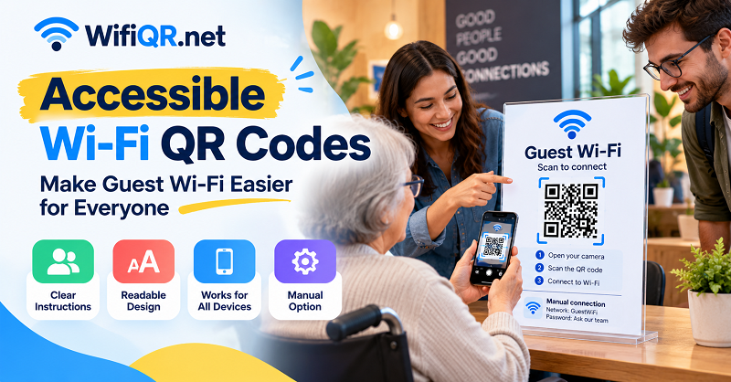 Accessible Wi-Fi QR Codes: A Guide for Everyone