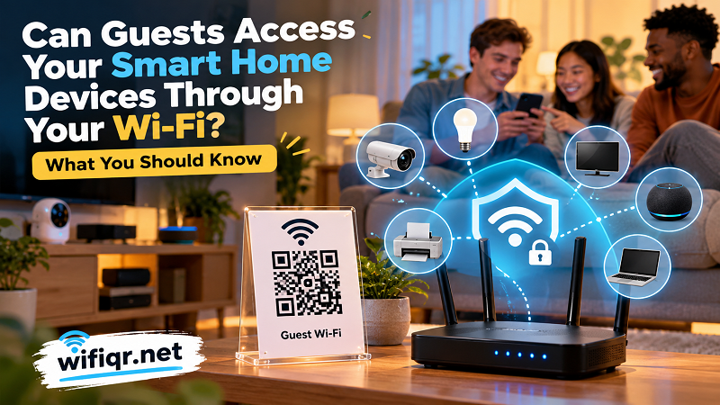 Can Guests Access Your Smart Home Devices Through Wi-Fi?