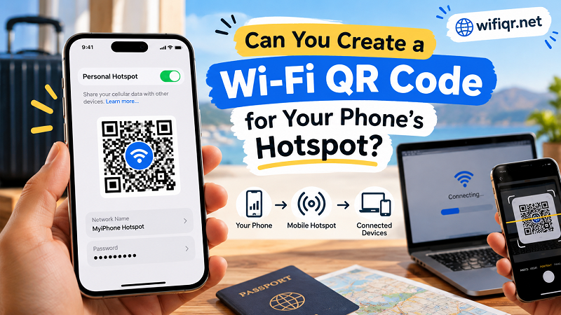 Can You Create a QR Code for a Phone Hotspot?