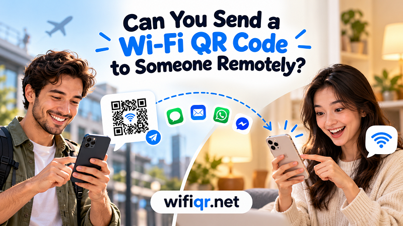 Can You Send a Wi-Fi QR Code to Someone Remotely? - WifiQR.net Can You Send a Wi-Fi QR Code to Someone Remotely? - WifiQR.net