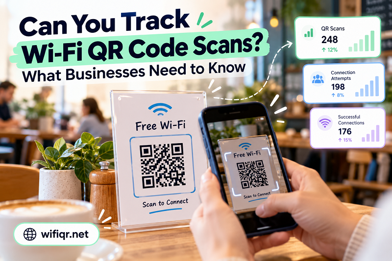 Can You Track Wi-Fi QR Code Scans? Business Guide