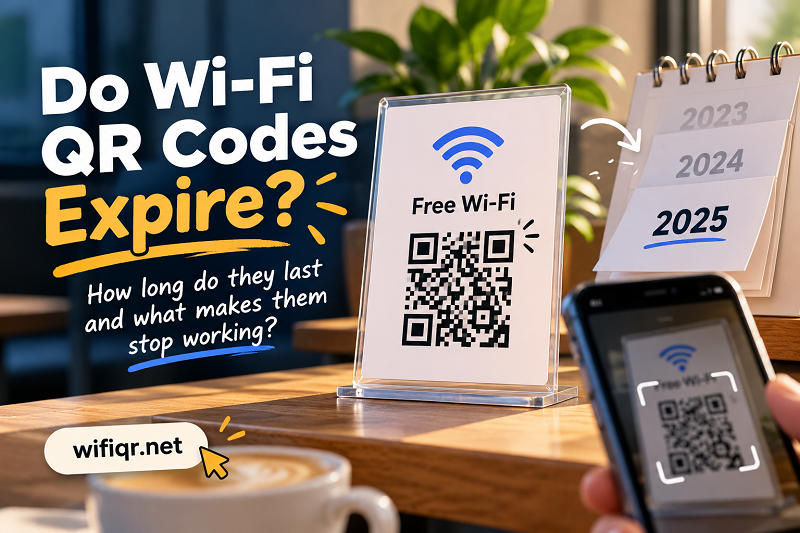 Do Wi-Fi QR Codes Expire? How Long Do They Last?