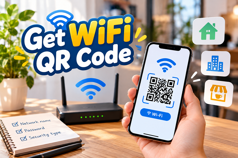 Get WiFi QR Code: How to Find or Create One Fast - WifiQR.net Get WiFi QR Code: How to Find or Create One Fast - WifiQR.net