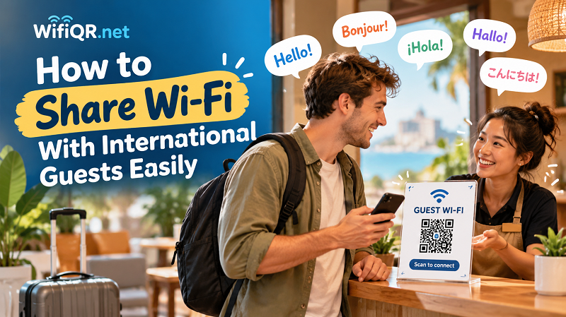 How to Share Wi-Fi With International Guests Easily