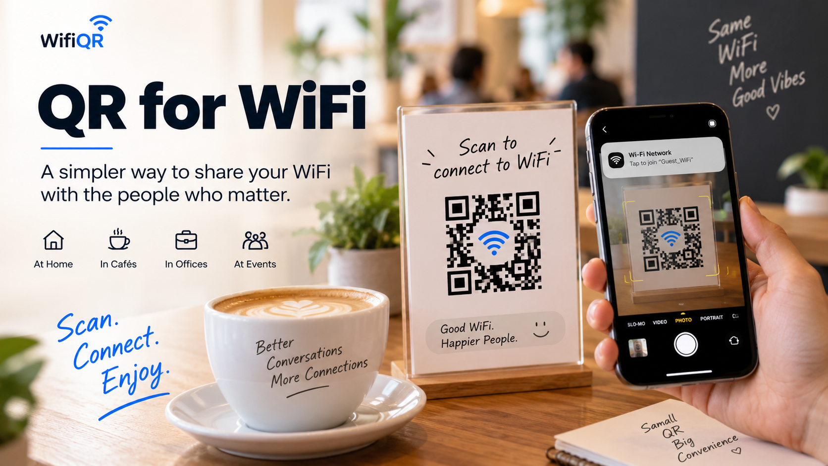 QR for WiFi: The Easier Way to Share Your WiFi