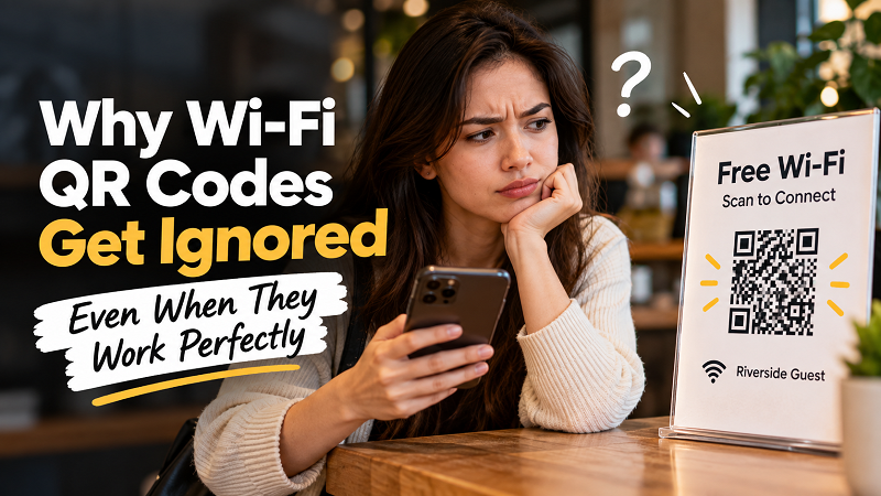 Why Wi-Fi QR Codes Get Ignored Even When They Work