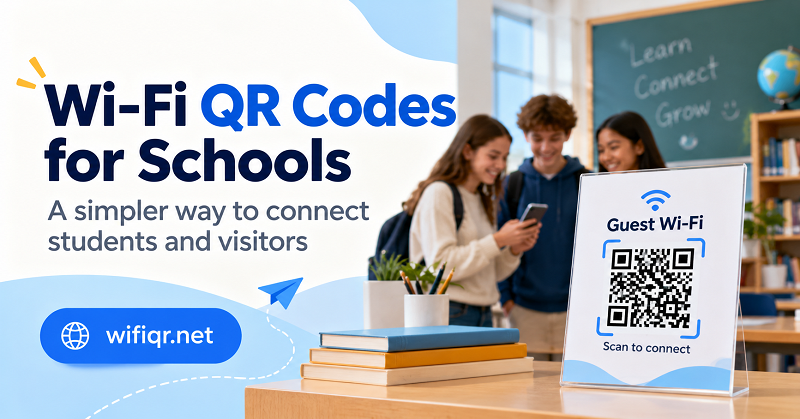 Wi-Fi QR Codes for Schools: A Practical Access Guide