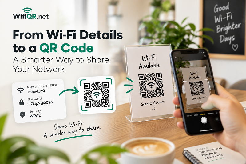 Wi-Fi to QR Code: Turn Your Wi-Fi Details Into a QR - WifiQR.net Wi-Fi to QR Code: Turn Your Wi-Fi Details Into a QR - WifiQR.net